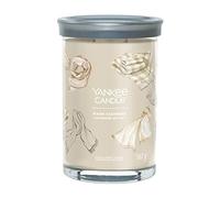 Yankee Candle Signature Scented | Warm Cashmere Large Tumbler with Double Wicks | Soy Wax Blend Long Burning | Perfect Gifts for Women, 1724370E
