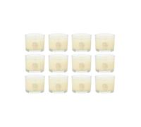 Yankee Candle Signature Votive Mini Candle Jar Christmas Cookie Scent Natural Soy Wax Blend Candle with Natural Fiber Wick 1.3 OZ Glass Jar (Pack o