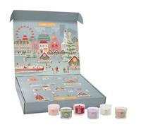 Yankee Candle Signature Votive Mini Candle Jars 12 Days of Christmas Candle Advent Calendar Variety Pack, Natural Soy Wax Blend Candle with Natural Fiber Wick, 1.3 OZ Glass Jar (Pack of 12)