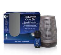 Yankee Candle Sleep Diffuser Starter Kit | Bronze | Calm Night Electric Fragrance Diffuser Refill | Up to 30 Nights of Fragrance | UK Plug