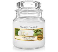 Yankee Candle Small Jar Candle | Camellia Blossom Scented Candle | Up to 30 Hours Burn Time | Garden Hideaway Collection