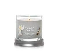 Yankee Candle Smoked Vanilla & Cashmere Scented Signature 4.3oz Small Tumbler Single Wick Candle Over 20 Hours of Burn Time
