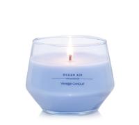 Yankee Candle Studio Medium Candle Ocean Air 10 oz: Long-Lasting Essential-Oil Scented Soy Wax Blend Candle | 40-65 Hours of Burning Time