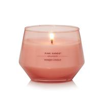 Yankee Candle Studio Scented Candle| Pink Sands Medium Candle | Long Burning Candles: 40-65 Hours | Stylish Glass Vessel Design | Perfect Gifts for Women, for Mum, Wedding & More