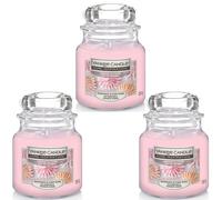 Yankee Candle Sugared Blossom Scented Candle Luscious & Cozy 104g (Set Of 3)