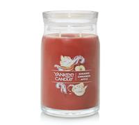 Yankee Candle Sugared Cinnamon Apple Scented Signature 20oz Large Jar 2-Wick Candle Over 60 Hours of Burn Time