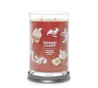 Yankee Candle Sugared Cinnamon Apple Scented Signature 20oz Large Tumbler 2-Wick Candle Over 60 Hours of Burn Time