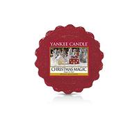 Yankee Candle Tarts Tealight Candles, Wax, Christmas Magic, 8.4 x 6.1 x 1 cm