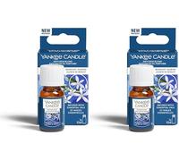 Yankee Candle Ultrasonic Aroma Diffuser Oil | Midnight Jasmine Diffuser Refill | 10ml (Pack of 2)