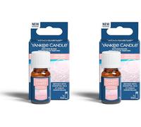 Yankee Candle Ultrasonic Aroma Diffuser Oil | Pink Sands Diffuser Refill | 10ml (Pack of 2)