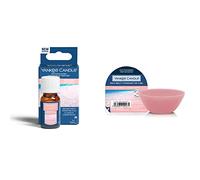 Yankee Candle Ultrasonic Aroma Diffuser Oil | Pink Sands Diffuser Refill | 10ml & Wax Melts | Pink Sands | Up to 8 Hours of Fragrance | 1 Count, Pink