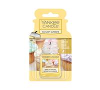 Yankee Candle Car Jar Ultimate Vanilla Cupcake Air Freshener, 24G