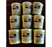 Yankee Candle, VOTIVS, Lime & Coriander, Mixed Lot of 9, Rare