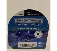 Yankee Candle Wax Melt Single 6 Pack Winter Night Stars