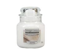 Yankee Candle White Linen & Lace Scented Jar Candle 104g Home Fragrance