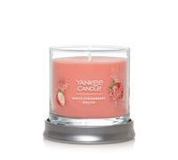 Yankee Candle White Strawberry Bellini Scented Signature 4.3oz Small Tumbler Single Wick Candle Over 20 Hours of Burn Time