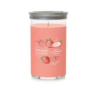 Yankee Candle White Strawberry Bellini Signature Medium Pillar Candle 14.25oz