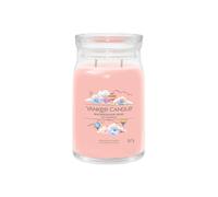 Yankee Candle Women's Signature Large Jar Watercolour Skies in Pink Yankee Candle Pink