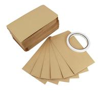 YankMooM 100Pcs Kraft Paper Envelope,16.5x10 cm Brown Paper Seed Envelopes Small Coin Packets for Seeds, Money, Cash Gifts, Dinner Money