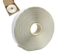 YankMooM White Butyl Seal Tape,5M/16.4Ft Waterproof Butyl Rubber Tape 20mm Wide 3mmThick for RV Repair Window Door Windshield Boat Sealing