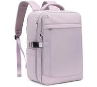 Yankony Sac a Dos Voyage Cabine Avion 40x20x25 Pour Ryanair Sac de Voyage avec Pochette Antivol Femme Imperméable Bagages Cabine Sous Siège 20 L Homme sac à dos Pour Easyjet Wizz Air Violet