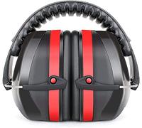 YANKUIRUI Ear Defenders Muffs Noise Reduction SNR 33dB Safety Ear Protectors for Autism, Shooting, Construction, Yard Work, Machinery Work Mowing