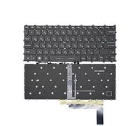 YANLUOZ Backlit Laptop Keyboard For MSI for Modern 14 C12MO C11M C13M C5M C7M MS-14JK -14J 14J3 14J1 V211322BK Laptop parts(RU Black Org Light)
