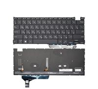 YANLUOZ Russian Keyboard For for Zenbook 14 OLED UX3402 UX3402ZA UX3402VA S 13 UM5302T UM5302TA Backlit Laptop parts(RU Black LED 4 Screw)