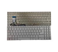 YANLUOZ US Language Backlit Keyboard For ASUS for Vivobook 16X K3605 K3605ZV K3605VC 15X K3504 M3504 S3504 E1504 M3605 Laptop parts(US NoBacklit Silver)