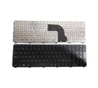 YANLUOZ US Russian Spanish Laptop Backlit Keyboard For HP for Pavilion DV7-7000 DV7-7100 DV7T-7000 DV7-7200 DV7 7001EM Laptop parts(US NoBacklit Black)