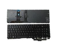 YANLUOZ US Russian Spanish Laptop Backlit Keyboard For HP for ProBook 450 G8 455 455R Notebook PC Laptop parts(SP Backlit)