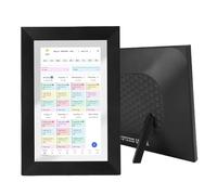 Yanmis 10.1in Smart Digital Calendar, 1080P HD Touchscreen Wall Mount Smart Family Planner WiFi 32G Desktop Interactive Chore Chart Digital Photo Frame (UK Plug)