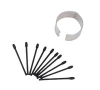 Yanmis 10PCS Pen Tips Replacement for Boox Pen2 Pro for Max Lumi2 for Note Air2 for Note5 for Nova Air C for ReMarkable 2 Styluses Nibs