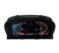 Yanmis 12.3in Digital Instrument Cluster, LCD Dash Gauge Display Speed Temp Pressure for 5 Series E60 E61 CIC CCC System 2003 2009, with 4 Core CPU 1.5GHZ Multi Language Support