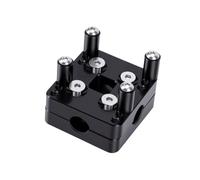 Yanmis 12mm GPS Holder Bar Clamp Replacement for R1200 1250 GS GSA 2014-2022, CNC Aluminum Motorcycle Navigation Mount for 12mm Handlebars, Compatible with Zumo XT QuadLock, Anti