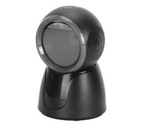 Yanmis 1D 2D QR Desktop Barcode Scanner, Wireless Bluetooth 2.4G Wired USB Omnidirectional Barcode Reader, with Auto Sensing Continuous Scanning, for Supermarkets Stores Libraries