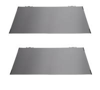 Yanmis 22 Inch Privacy Screen, Anti Glaring Blue Light Blocking Panel Computer Privacy Filter for 16:9 Display, with PET Material with Magnetic Attachment (Two Pieces)