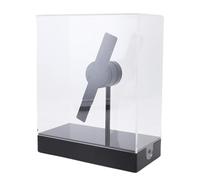 Yanmis 3D Hologram Fan, 18cm 3D Hologram Projector with Cover, HD LED Holographic Advertising Display with Remote, Wi Fi for Business, Bar, Party, 4G Memory (UK Plug)