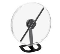 Yanmis 3D Hologram Fan, 32cm 3D Hologram Projector with Cover, 2000x224 224 LEDs Holographic Advertising Display with APP PC Control for Business, Shop, Bar, Party, 4GB Memory (UK Plug)