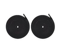 Yanmis 3D Printer Timing Belt 2PCS Open Type 75.5x0.31in Anti Slip Synchronous Belt for K2 PLUS X Y Axis Drive Replacement, Quiet Stable and Wear Resistant Rubber for 3D Printer