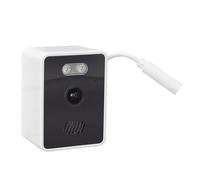 Yanmis 3MP 2K Window Camera, WiFi Indoor Security Camera with Peel and Stick Design for Home Office Apartment, with Person Motion Detection 24/7 Recording