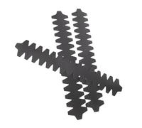 Yanmis 3PCS Padel Racket Protector, 0.67mm Thick PU Frame Guard Sticker Wear Proof Protective Tape with Strong Adhesion for Padel Racket Edge Protection