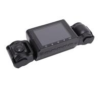 Yanmis 4 Channel Dash Cam 1080P 360 Degree Front Rear Inside, Car DVR with Loop Recording 2.4 Inch Screen for Vehicle Security