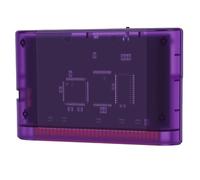 Yanmis 4000 in 1 Game Card, Fit for Mega Drive MD1 MD2 MD3 CD X 32X Original Game Consoles, Supports FAT FAT16 FAT32 File Systems, with 8GB Small Memory Card (Transparent Purple)