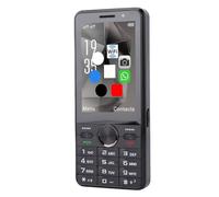 Yanmis 4G Unlocked Phone, Dual SIM Card Support 3.5 Inch HD Touch Screen Large Keys Mobile Phone with WiFi Bluetooth, for Android 8.1 Apps Calling Texting (Black)