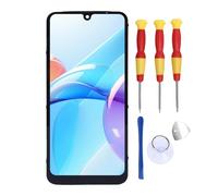 Yanmis 6.6in Phone Screen Replacement with Frame, Fingerprint Function Touch Digitizer Assembly for A16 5G A166P A166M US Version
