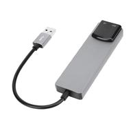 Yanmis 7.1 USB Surround Sound Card, External Stereo Sound Card with 48KHz SPDIF Digital Sound for Laptop PC Silver