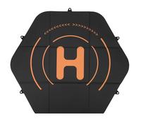 Yanmis 80cm Leather Silicone Drone Landing Pad, Double Sided | Fast fold drone landing mat with ground nails, for 3 Pro, , , Mini series