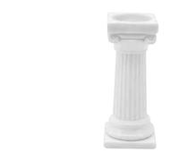 Yanmis 8PCS Roman Pillars Vintage Plastic Columns for Multi Layer Cake Support, Miniature Landscape Decoration, Roman Column Cake Stand & Party Decorative Prop (Small Size 7.5cm/3in 61g/2.2oz)