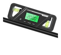 Yanmis ABS Digital Protractor Angle Finder with Display, Portable Inclinometer for Wood Processing and Auto Repair Industry (black)
